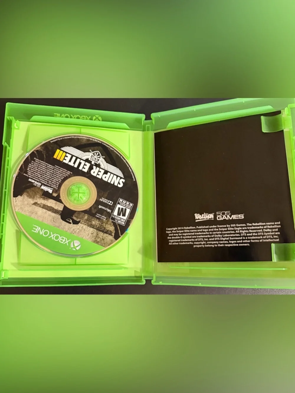 Microsoft Xbox One Sniper Elite III Afrika - Green Case